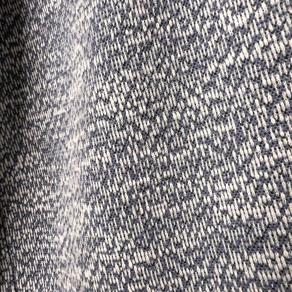 J Jill Pullover Womens Size Large Blue & White Marled Colorblock Cowl Neck - Picture 6 of 16